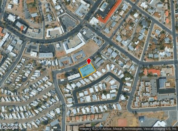 821 Avenue A, Boulder City, NV Parcel Map