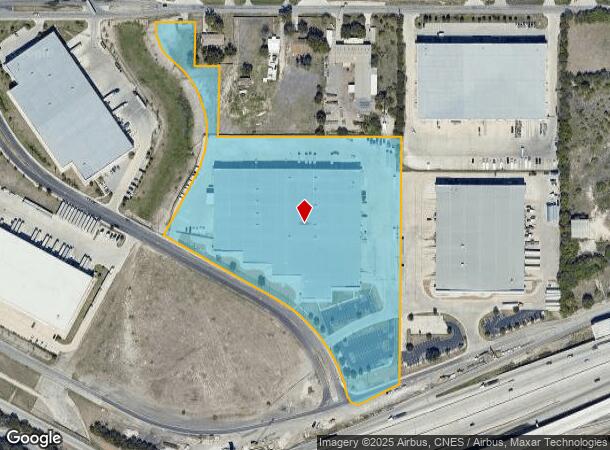  1228 Cornerway Blvd, San Antonio, TX Parcel Map