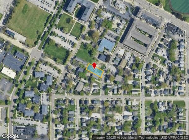  444 Sumner St, Akron, OH Parcel Map