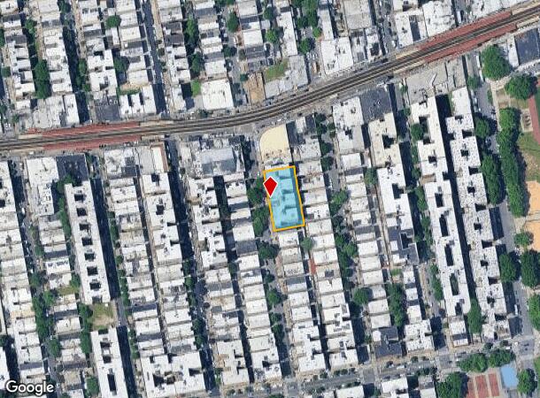  1154 Ward Ave, Bronx, NY Parcel Map