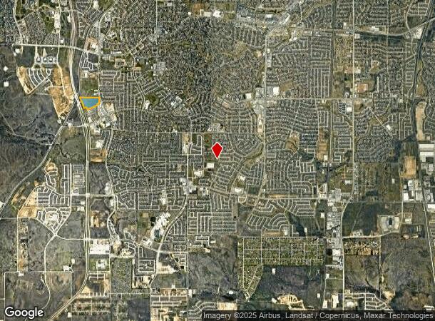  7424 Granbury Rd, Fort Worth, TX Parcel Map