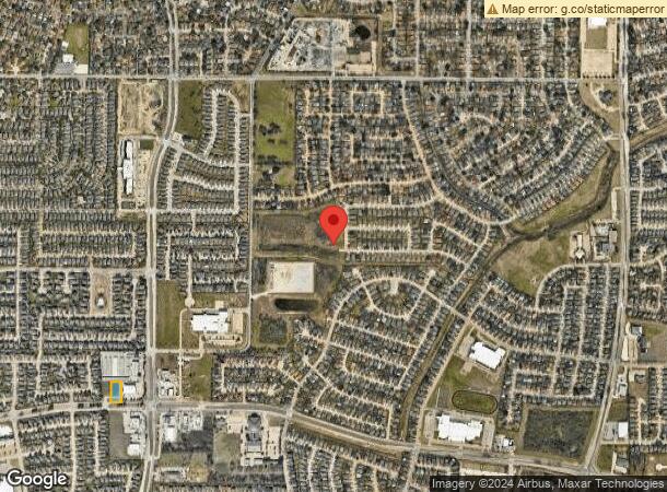  4420 W Risinger Rd, Fort Worth, TX Parcel Map