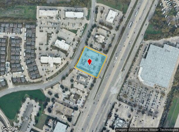  3521 N Central Expy, Plano, TX Parcel Map
