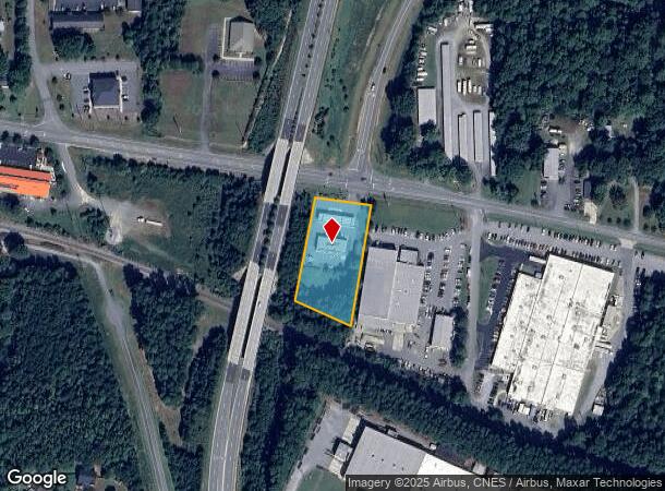807 W Haggard Ave, Elon, NC Parcel Map