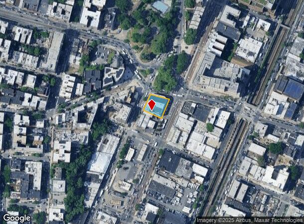  1877 Webster Ave, Bronx, NY Parcel Map