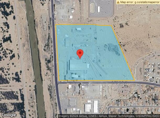  201 Los Mochis Dr, Canutillo, TX Parcel Map