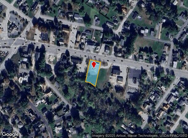  895 Sabattus St, Lewiston, ME Parcel Map