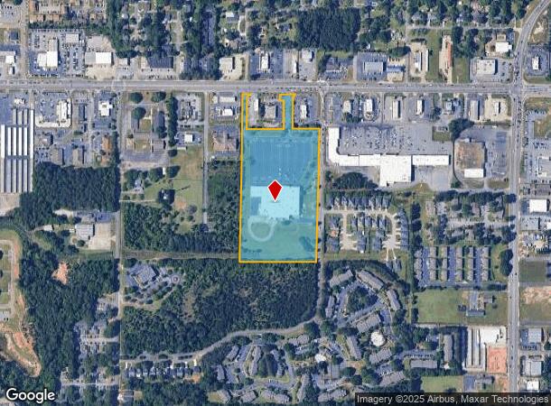 207 Russell Pkwy, Warner Robins, GA Parcel Map