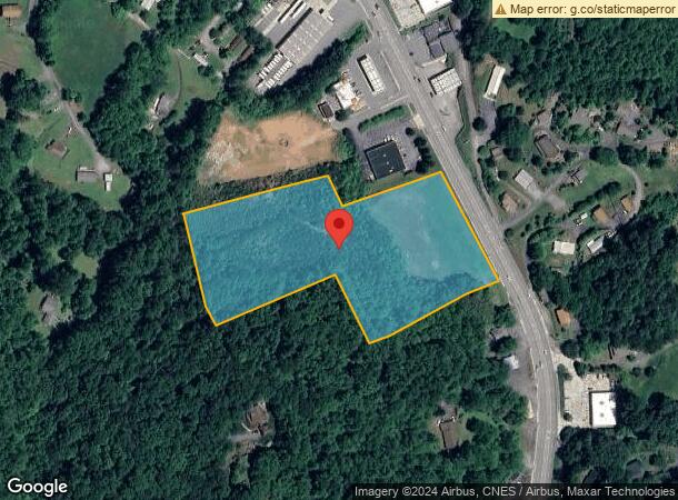  760 E Main St, Sylva, NC Parcel Map