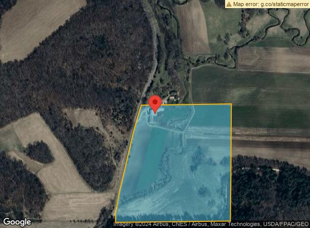  14112 Blue School Rd, Fennimore, WI Parcel Map