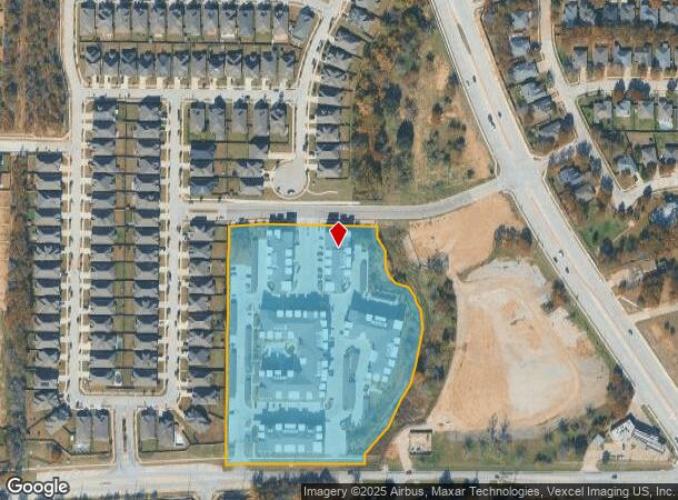  2250 E Hunters Creek Rd, Denton, TX Parcel Map