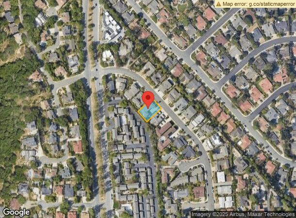  10341 Alpine Dr, Cupertino, CA Parcel Map