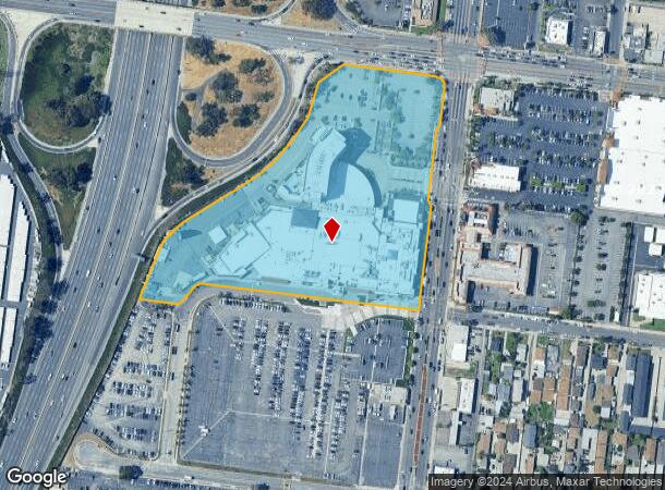  888 Bicycle Casino Dr, Bell Gardens, CA Parcel Map