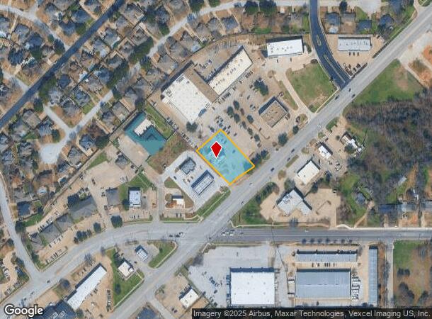 320 Grapevine Hwy, Hurst, TX Parcel Map