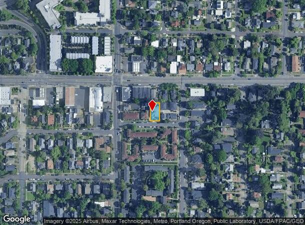  6045 Ne Flanders St, Portland, OR Parcel Map
