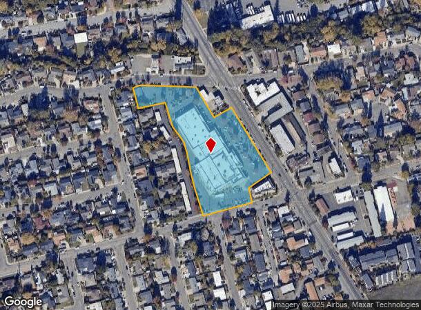 1105 Yulupa Ave, Santa Rosa, CA Parcel Map