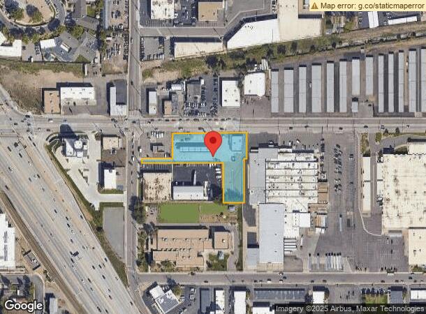  4990 E Evans Ave, Denver, CO Parcel Map