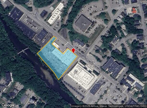 252 Harlow St, Bangor, ME Parcel Map