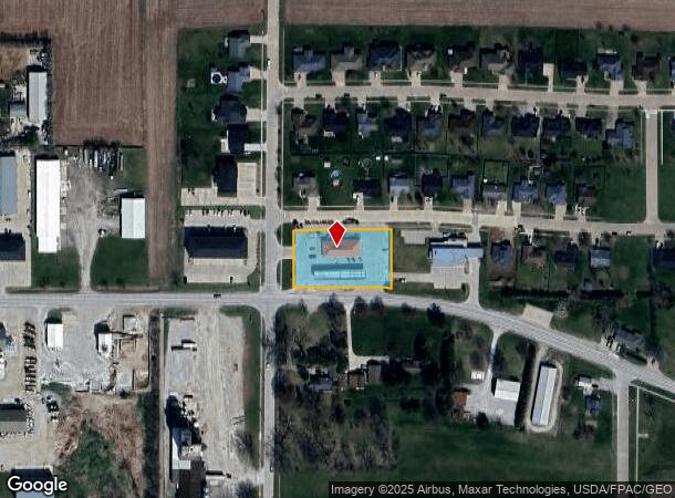  402 W 15Th St, West Liberty, IA Parcel Map