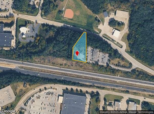 W307n1499 Golf Rd, Delafield, WI Parcel Map