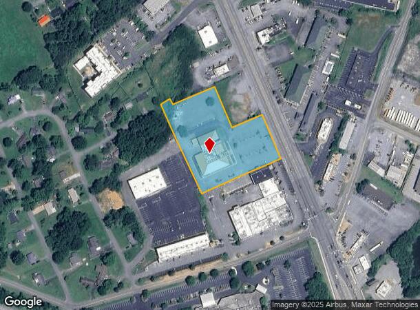 2531 N Roan St, Johnson City, TN Parcel Map