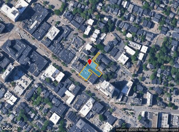 493 Massachusetts Ave, Cambridge, MA Parcel Map
