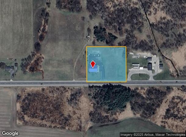 10300 W Hc Edmore Rd, Lakeview, MI Parcel Map