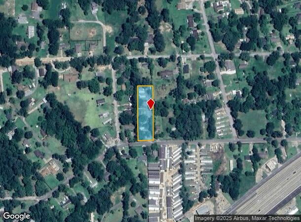 496 W Davis Loop, Vidor, TX Parcel Map