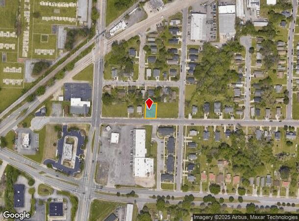  906 W Queen St, Hampton, VA Parcel Map