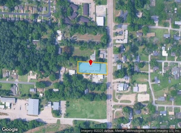 3403 Moss St, Lafayette, LA Parcel Map