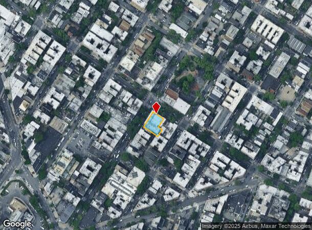 602 E 187Th St, Bronx, NY Parcel Map