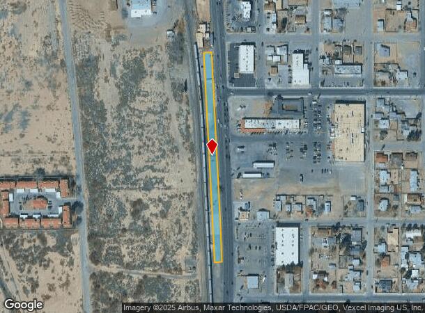  106 S Main St, Anthony, TX Parcel Map