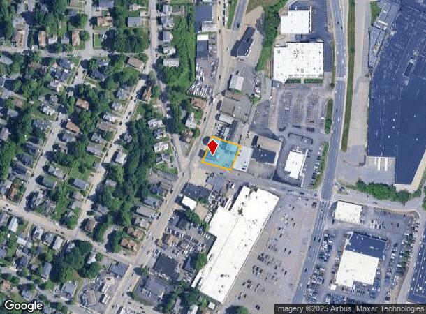  106 W Boylston St, Worcester, MA Parcel Map