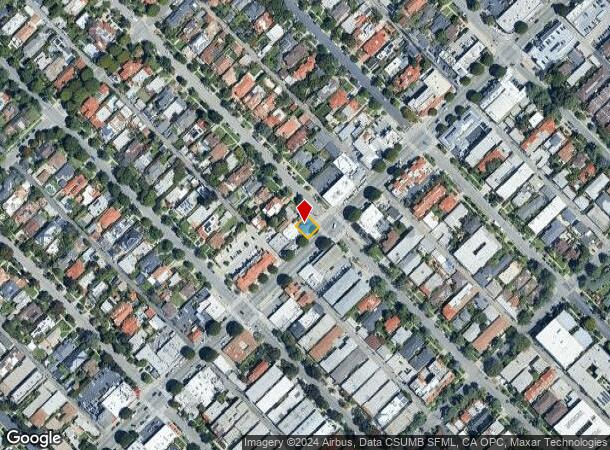  1133 Montana Ave, Santa Monica, CA Parcel Map