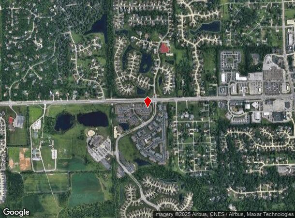  10347 Dawsons Creek Blvd, Fort Wayne, IN Parcel Map