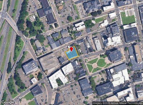 232 Fairfield Ave, Bridgeport, CT Parcel Map