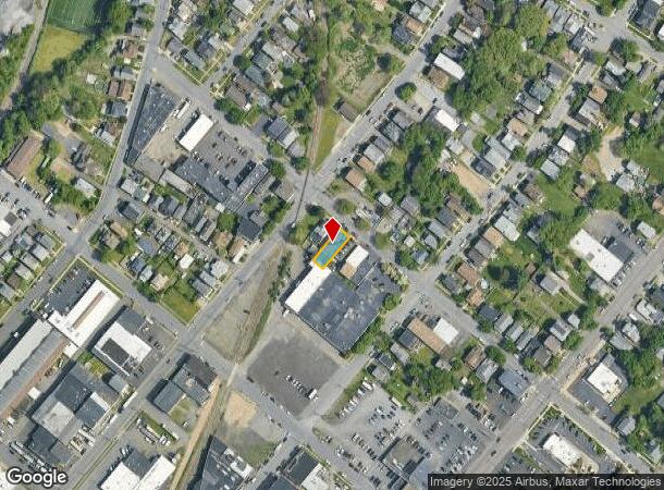 210 Larch St, Scranton, PA Parcel Map