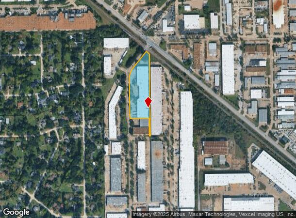 4650 S Pinemont Dr, Houston, TX Parcel Map