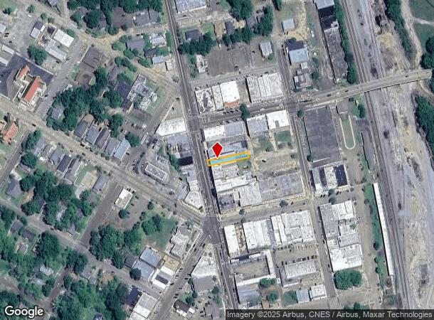 124 N Broadway St, Mccomb, MS Parcel Map
