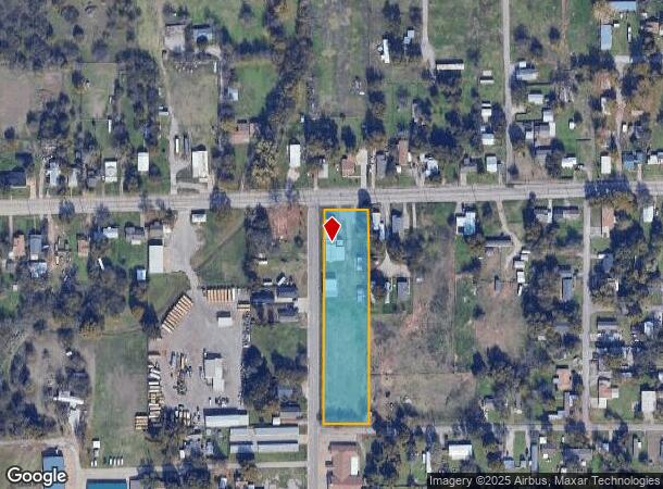  446 W 3Rd St, Burkburnett, TX Parcel Map