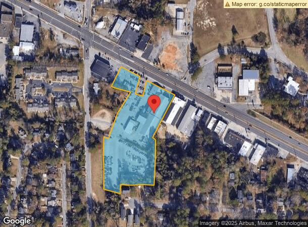  929 Bragg Blvd, Fayetteville, NC Parcel Map