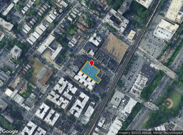 222 W 233Rd St, Bronx, NY Parcel Map