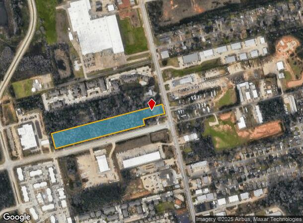 2409 N Frazier St, Conroe, TX Parcel Map