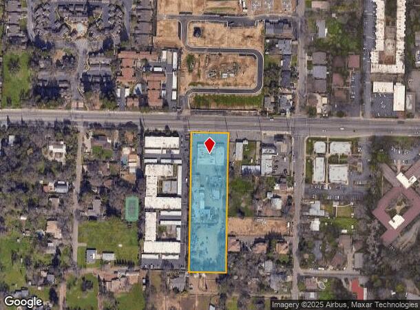 8212 Fair Oaks Blvd, Carmichael, CA Parcel Map