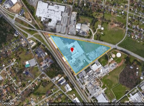 1520 Old Stage Rd, Mauldin, SC Parcel Map