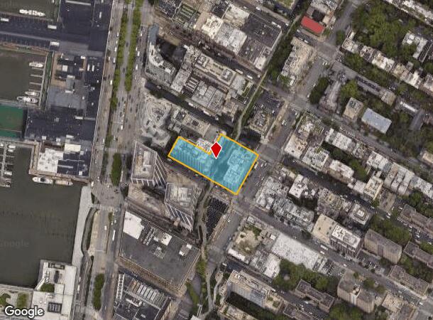  515 W 18Th St, New York, NY Parcel Map