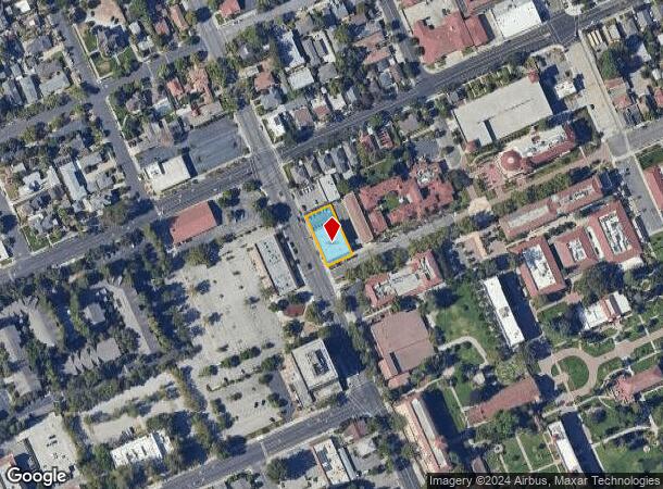  887 Franklin St, Santa Clara, CA Parcel Map