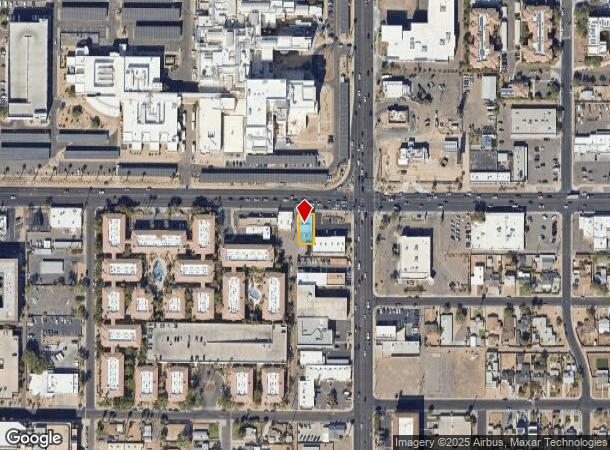  627 E Indian School Rd, Phoenix, AZ Parcel Map