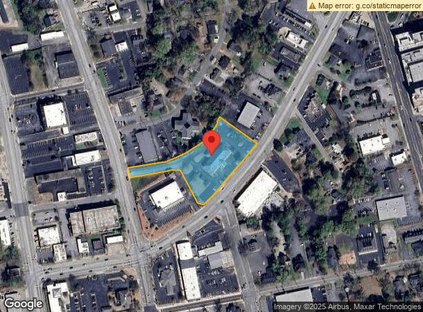  201E E Greenville St, Anderson, SC Parcel Map