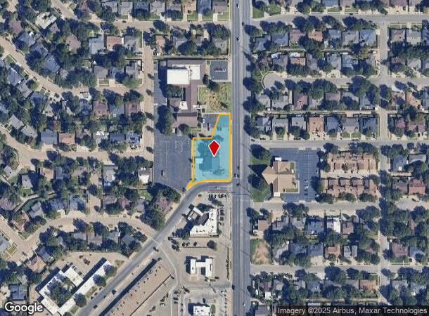  7802 Indiana Ave, Lubbock, TX Parcel Map